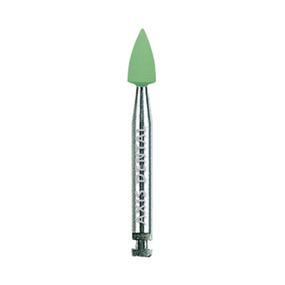 Ceraglaze RA Polisher Green Prepolishing Flame (3)