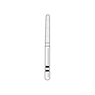 Two Striper Diamond 783.10F 5-pk  (Round End Taper)