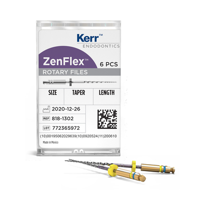 ZenFlex 25mm .06 /.55 Pk/6 