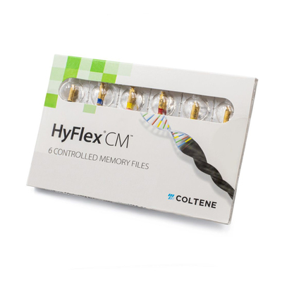 Hyflex CM Sterile 21mm 04 #20 Pk/6  NiTi Files
