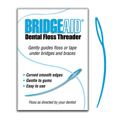 Bridgeaid Floss Threader, Box of 100 Envelopes of 10 Threaders