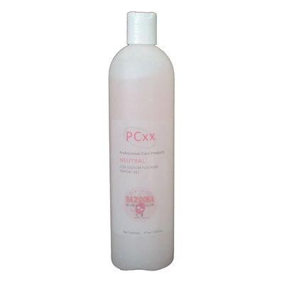 PCXX Neutral Bubblegum 475ml 2% Sodium Fluoride Gel