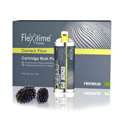 Flexitime Correct Flow Refill 2x50ml Cartridges And Mixing Tips