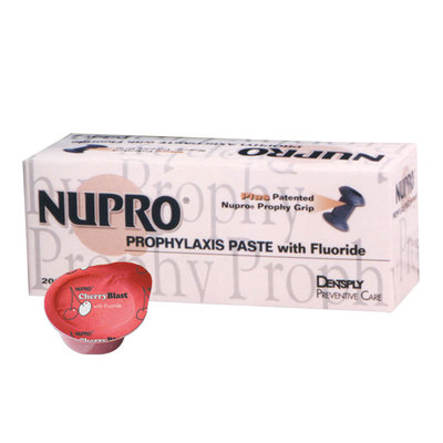 Nupro Cups Coarse/Cherryblast (200) Prophy Paste With Fluoride