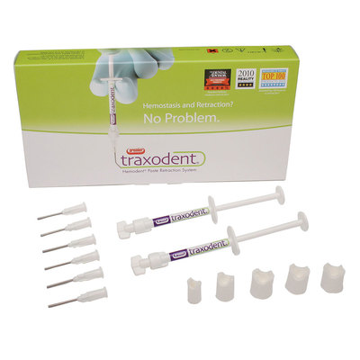 Traxodent Trial Pack 2 Syringes, 6 Tips, Cap Sample