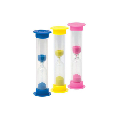 2 Minute Sand Timer Neon Colours Assorted Pk/50