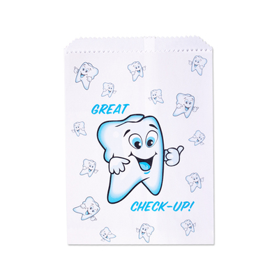 Bags Scatter Great Check Up 7.5"x10"(Pk/100 in Paper Bag)