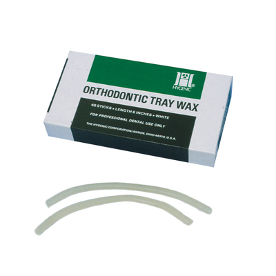 Ortho Tray Wax Strips (48) (Hygenic) 
