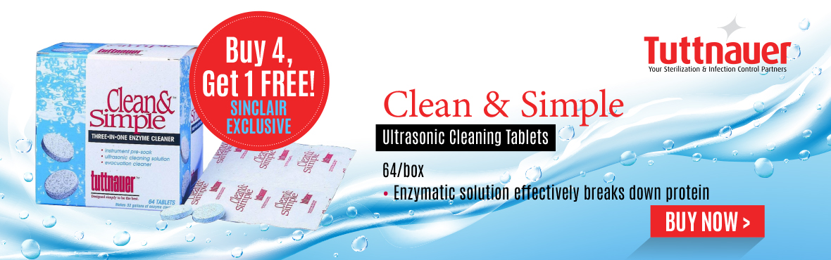 4+1 offer on Tuttnauer Clean & Simple