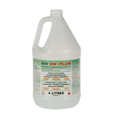 BM-28 Plus Glutaraldehyde 2% Activated 3.8L Bottle