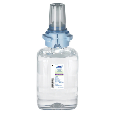 Purell Advanced Foam Sanitizer 4 x 700ml 70% Alcohol (For ADX-7) ***Hazardous item – Item may require additional shipping and/or handling charges.****