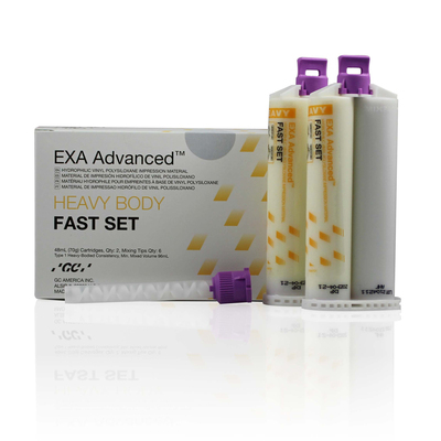 Exa Advanced Heavy Body Fast Set (2-48ml  Cartridges & 6 Tips)