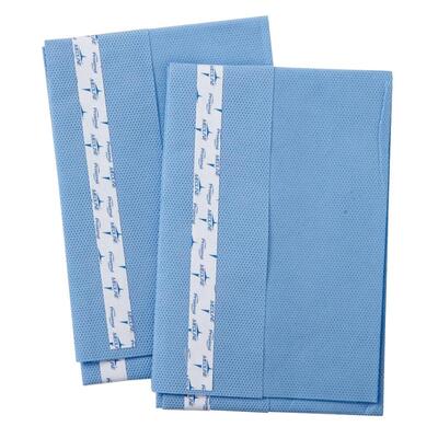 Drape Utility Blue 15" x 26" Sterile Cs 100 x 2