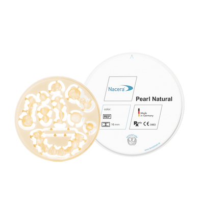 Nacera Pearl A1 16 mm (1 Disc) Natural Full Contour Zirconia