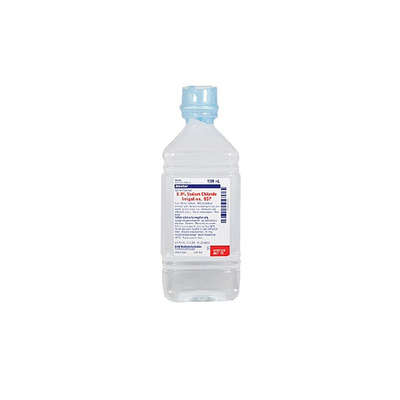 Saline - Normal 1000ml Bottle  0.9%  Sodium Chloride for Irrigation (1)