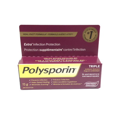 Polysporin Ointment 15gm Triple Antibiotic (1)