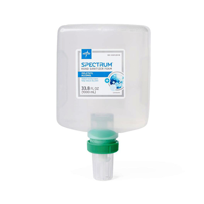 Spectrum Foam Sanitizer 1L 70% Alcohol (Cs/4) ****Hazardous item – Item may require additional shipping and/or handling charges.****