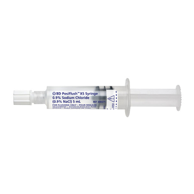 Posiflush XS Normal 5ml Saline Flush Syr Cs/240