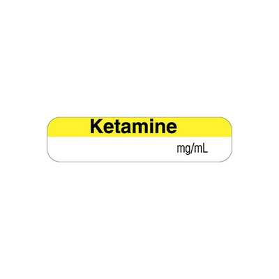 Label Ketamine (1 Roll) 