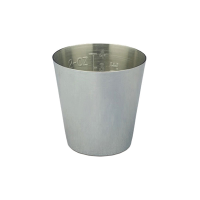 Medicine Cups Stainless Steel 2oz (60ml) Graduated