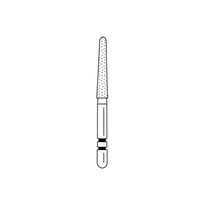 Two Striper Diamond 770.10C Bulk (50)  (Round End Taper)