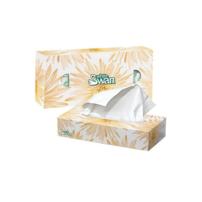 White Swam Facial Tissue 2-ply (30 x 100 sheets)