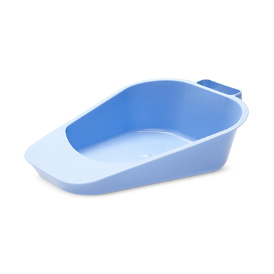 Bedpan Adult Fracture Blue Autoclavable Cs/12