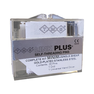 L-721 TMS Link Plus Minim Complete Kit Single Shear .021" Silver