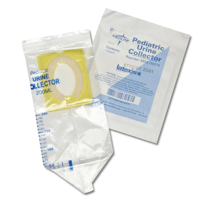 Urine Collector Pedo 200ml Bag Bx/50