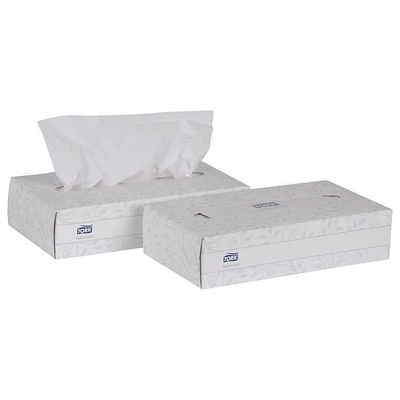 Coronet Facial Tissue 7.5" x 8.4" 2-Ply (30 boxes of 100 sheets)