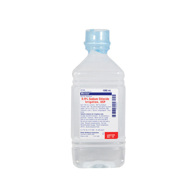 Saline - 1000ml Bottle 0.9% NaCl Irrigating Solution