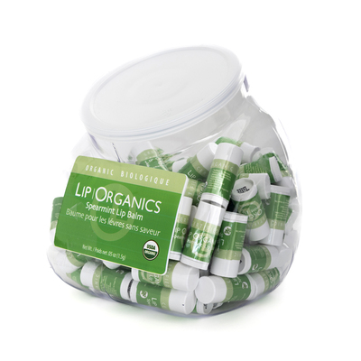 Lip Organics Lip Balm Spearmint (Pk/100)