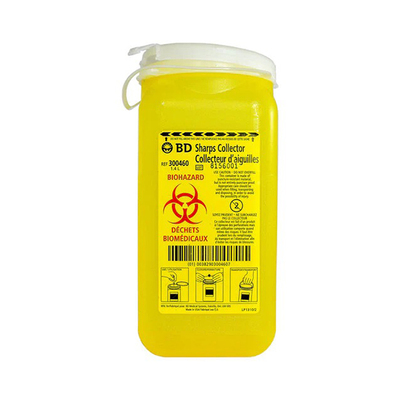 Sharps Container 1.4L Tray Yellow (1)