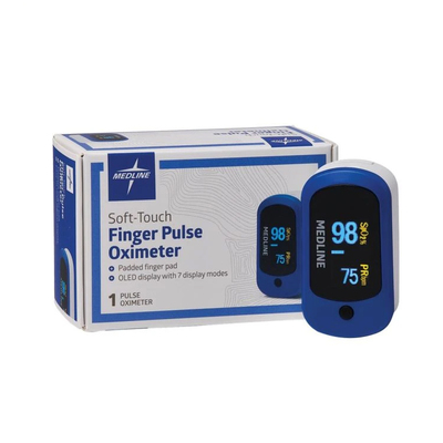 Oximeter Digital Fingertip Soft-Touch Pk/1