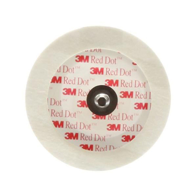 Red Dot Pediatric Electrode 1.75" with Micropore Tape (50)