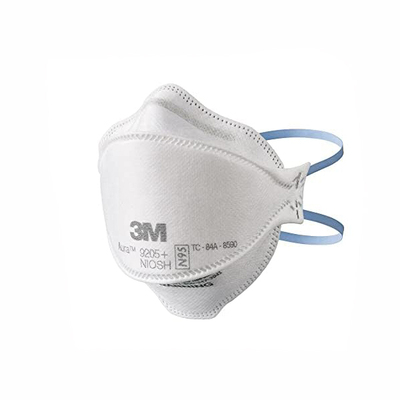 Mask Aura N95 #1870+ Bulk/440 Flat Fold White NIOSH Premium