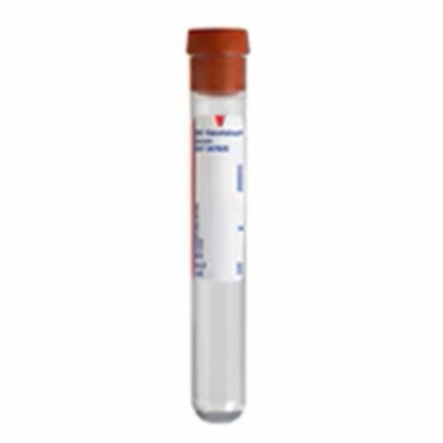 Vacutainer 10ml Red Plastic Serum Tube Bx/100