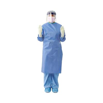 Surgical Gown Blue Level 2 X-Large Eclipse Sterile Cs/30