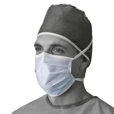 Mask Surgical Tie-on Blue (50)