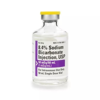 Sodium Bicarbonate 8.4% 50ml Injection USP Glass Bottle (1)