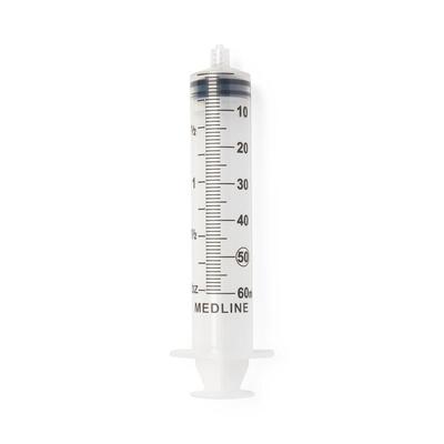 Syringe Only Luer Lock 60ml Latex-Free Sterile Bx/40