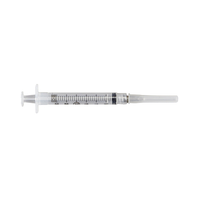 Syringe 3cc w/ 22ga x 1" Needle Bx/100