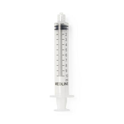 Syringe Only Luer Lock 10ml Latex-Free Sterile Bx/100