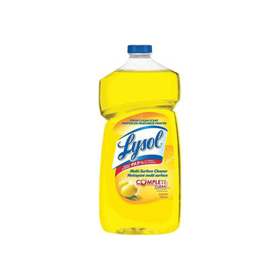 Lysol Multi-Surface Disinfectant & Cleaner Lemon 9 x 1.2L