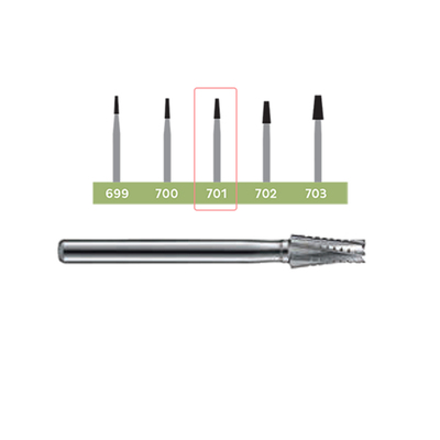 Bur FG 701 Pk/100 (Regular Operative Carbides Taper Flat End)