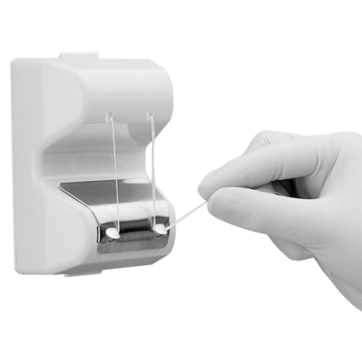 Flossfix Floss Dispenser White Accepts most 200yd floss spool