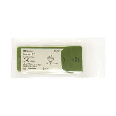 Sutures 5-0 Mono Black C1 18" Bx/36