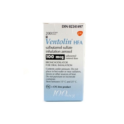 Ventolin HFA Inhaler 100MCG 200 Doses