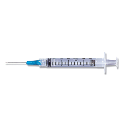 Syringe 3ml LuerLock with 23ga x 1.5" Needle (100)