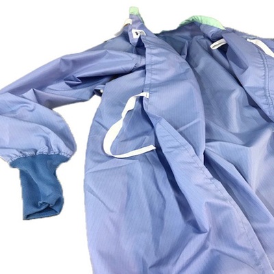 Gown Surgical Large Blue Reusable Cs/12